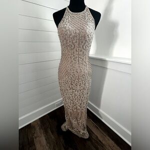 Prom/Mother of the Groom SHERRI HILL No 51207 Gown - Size 6 - Blush